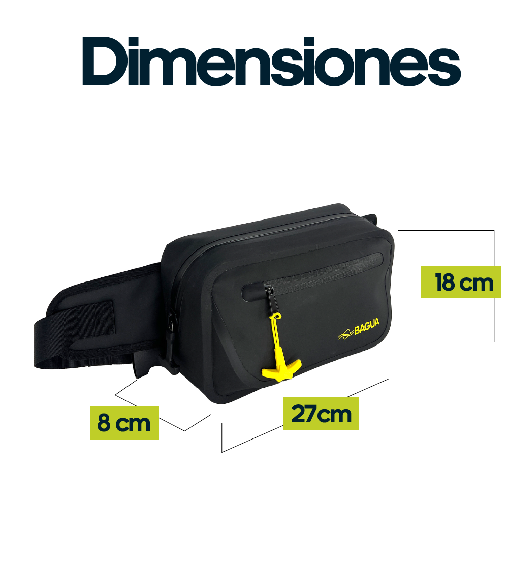 Canguro impermeable dimensiones